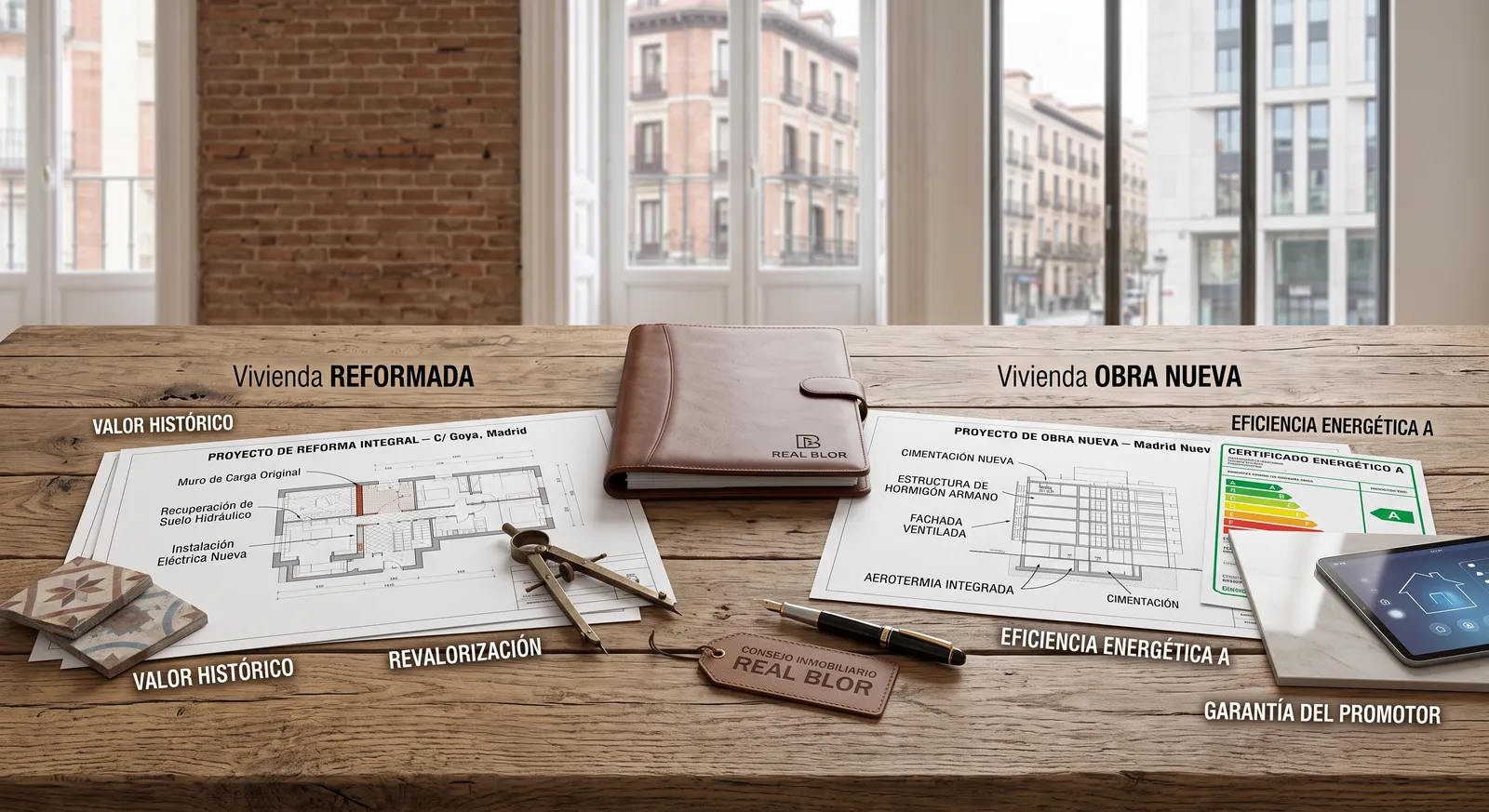 Viviendas de obra nueva vs reformadas en Madrid: ¿cuál es la mejor opción?