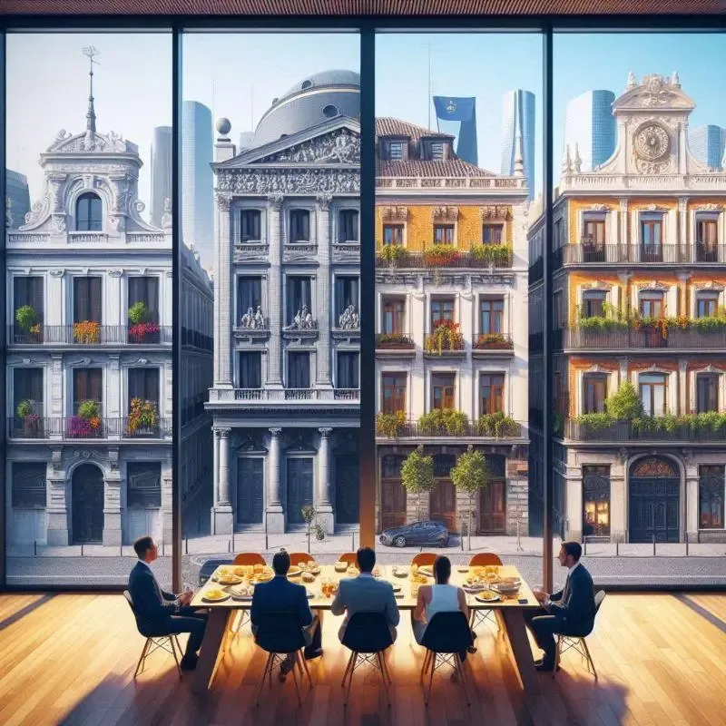 Comparativa de Pisos Exclusivos de Madrid vs Otras Capitales Europeas