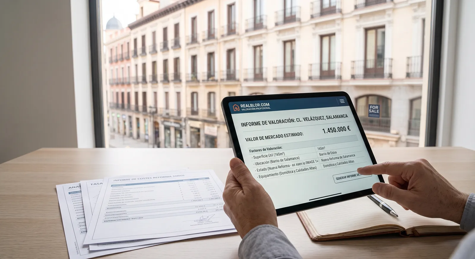 Tasación inmobiliaria en Madrid: métodos, precios y qué afecta al valor