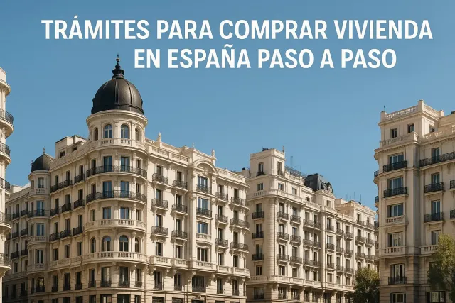 Trámites para comprar vivienda en España paso a paso