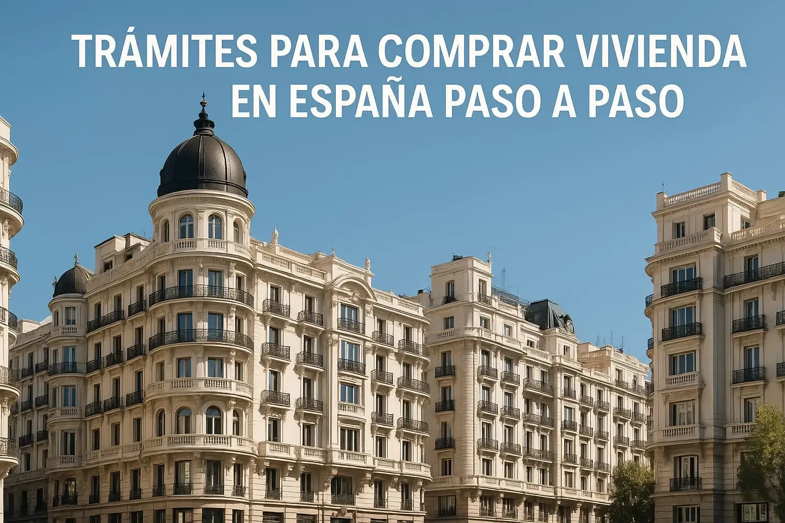 Trámites para comprar vivienda en España paso a paso