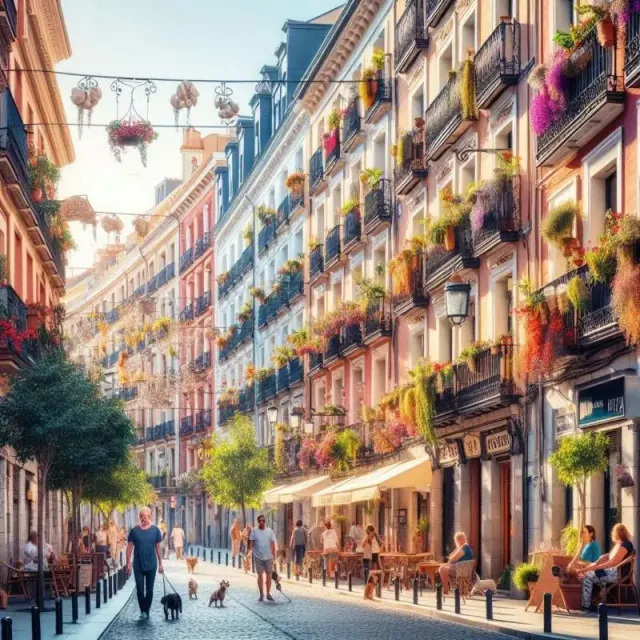 Vivir en el barrio de Almagro: elegancia en Madrid